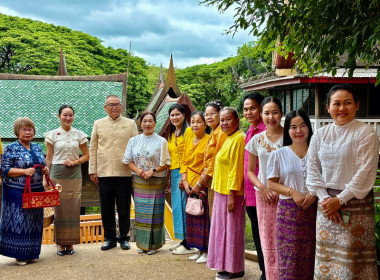 บุคลกรของหน่วยงานเข้าร่วมกิจกรรม “ผู้ว่าฯ พาเข้าวัด ... พารามิเตอร์รูปภาพ 1